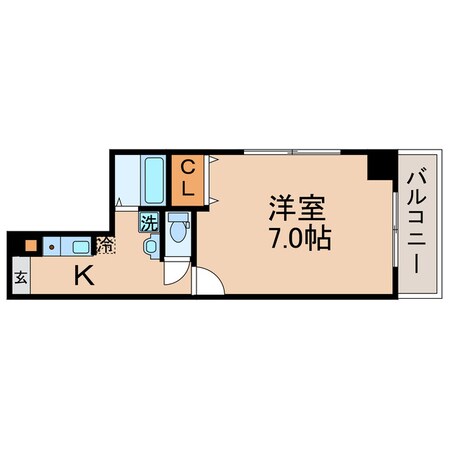 アクシオス中新町の物件間取画像